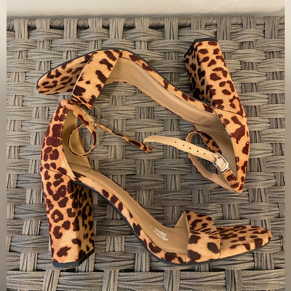 Target - cheetah heels
